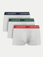 Majtki męskie - Lacoste Komplet 3 par bokserek 5H1297 Szary - miniaturka - grafika 1