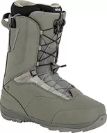 Buty snowboardowe - Nitro Męskie snowboardy Venture TLS '23 All Mountian Freeride Freestyle system szybkiego sznurowania łódź snowboardowa, Charcoal, MP 27,5 // EU 42 // US 9,5 - miniaturka - grafika 1