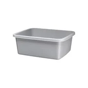 Inne artykuły do sprzątania - Miska prostokątna KASIA 9 l 29563 szary - miniaturka - grafika 1