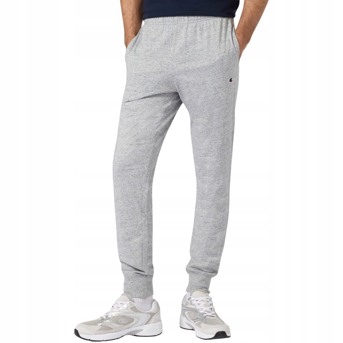 Spodnie męskie Champion Rib Cuff Pants szare 220307 EM021 S