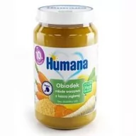 Dania dla dzieci - Humana Delikatne warzywa z kaszą jaglaną po 10. miesiącu 100% Organic Quality 190 g Bio - miniaturka - grafika 1