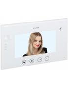 Domofony - Vidos Monitor Do Wideo Domofonu M670W Biały Fv 23 - miniaturka - grafika 1