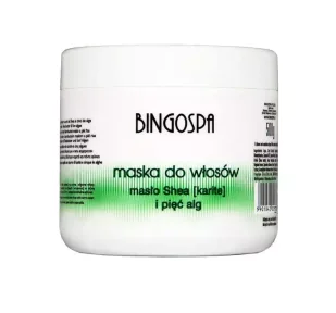 BingoSpa Maska do włosów z masłem shea i pięcioma algami - Hair Mask Shea Butter And Algae Maska do włosów z masłem shea i pięcioma algami - Hair Mask Shea Butter And Algae - Maski do włosów - miniaturka - grafika 2