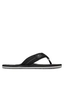 Klapki i japonki męskie - Tommy Hilfiger Japonki Patch Hilfiger Beach Sandal FM0FM05804 Czarny - miniaturka - grafika 1