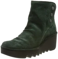 Botki damskie - Fly London Damskie botki Brom344fly, zielony (Green Forest), 36 EU - miniaturka - grafika 1