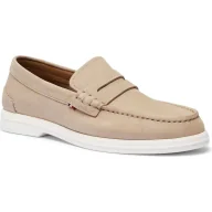 Półbuty męskie - Tommy Hilfiger Skórzane loafersy - miniaturka - grafika 1