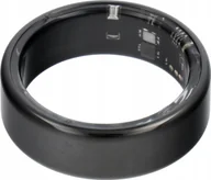 Smartband - Smart Ring OEM R11M- ze stali ze stacją ładującą rozmiar 7 17,3mm czarny - miniaturka - grafika 1
