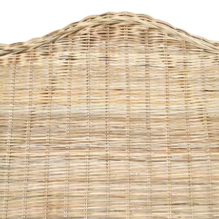 Lumarko Fotel z poduszką, naturalny rattan i len - Sofy i kanapy - miniaturka - grafika 7