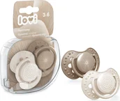 Smoczki uspokajające - Lovi Smoczek 3-6m 2 szt. Harmony Girl 22/906 Lovi - miniaturka - grafika 1