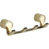 Wieszaki łazienkowe - Mexen Base poczwórny haczyk na ręcznik, złoty - miniaturka - grafika 1