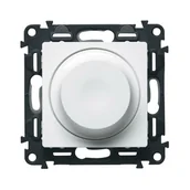 Wyłączniki światła i elektryczne - Legrand Legrand 752160 - Ściemniacz obrotowy VALENA LIFE 400W/250V biały - miniaturka - grafika 1