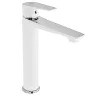 Baterie umywalkowe - Invena Dokos biały BU-19-W02 - miniaturka - grafika 1