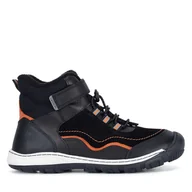 Buty dla chłopców - Trzewiki Lasocki Young TEEN CI12-TEEN-07 Czarny - miniaturka - grafika 1