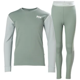 Helly Hansen HH Lifa Active, zestaw, junior, jasnozielony - Pozostała odzież narciarska - miniaturka - grafika 1