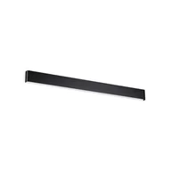 Lampy ścienne - Kinkiet DELTA AP D110 4000K NERO 307060 - Ideal Lux - miniaturka - grafika 1