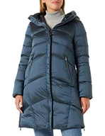 Płaszcze damskie - Geox Damski płaszcz Adrya Down Coat, Bright Sky, 40 - miniaturka - grafika 1