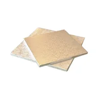 Dodatki do ciast w proszku - Podkład Pod Tort Gruby 36*36 cm Srebrny - miniaturka - grafika 1