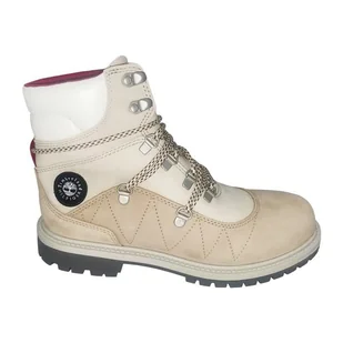 Buty Timberland x Hilfiger Hrtg Ek+ Waterproof Boot Medium Beige Nubuck W TB0A5T91257 beżowy - Buty trekkingowe damskie - miniaturka - grafika 1