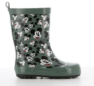 Zielone kalosze Myszka Mickey Disney - Kalosze damskie - miniaturka - grafika 1