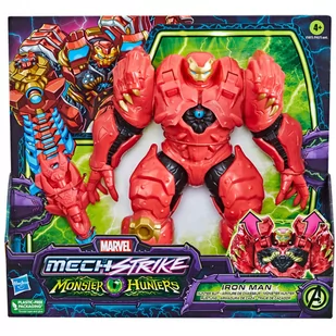 Iron Man Figurka Marvel Mech Strike Monster Hunters - Figurki dla dzieci - miniaturka - grafika 1