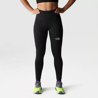 Spodnie sportowe damskie - Damskie legginsy do biegania The North Face Run Tight black - grafika 1