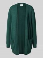 Swetry damskie - Kurtka z dzianiny z przodem bez zapięcia model ‘RIL’ - miniaturka - grafika 1