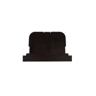 Rynny i akcesoria - Zaślepka czarny Max-Drain 7,8 x 11,4 cm MAXPOL - miniaturka - grafika 1