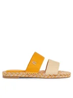 Espadryle damskie - Tommy Hilfiger Espadryle FW0FW07747 Pomarańczowy - miniaturka - grafika 1
