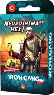 Portal Games Neuroshima Hex 30 Iron Gang Hexogłówki - Inne gry towarzyskie - miniaturka - grafika 1