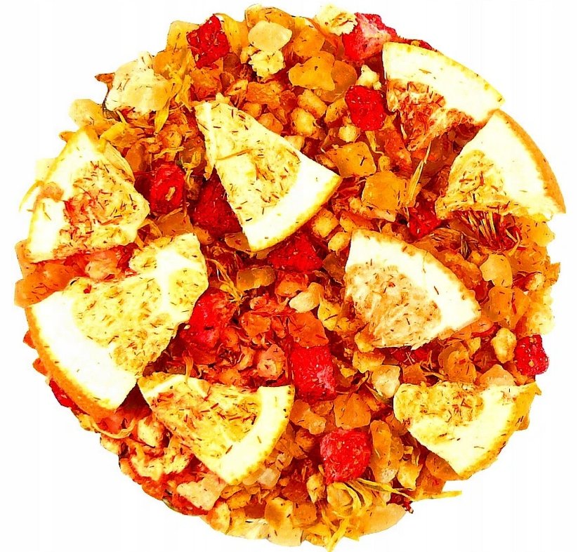 Herbata Owocowa Mango Tango Pomarańcz szafran 1kg