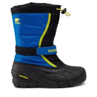 Buty dla chłopców - Śniegowce Sorel Youth Flurry NY1965 Granatowy - miniaturka - grafika 1