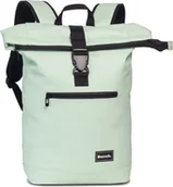 Plecaki - Bench Hydro Roll Top Backpack Courier Backpack Plecak na co dzień 64175, kolor: pastelowa zieleń - miniaturka - grafika 1
