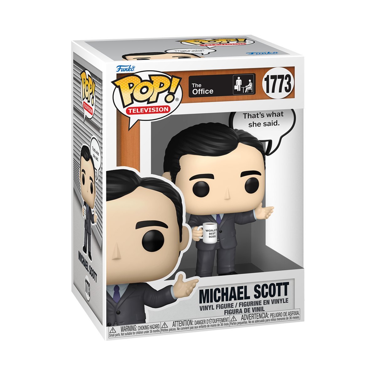 Funko, Funko POP!, COMEDY, Figurka Kolekcjonerska,The Office, Michael