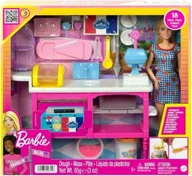 Lalki dla dziewczynek - Barbie Ciastkarnia zestaw lalka + akcesoria - Mattel - miniaturka - grafika 1