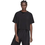 Koszulki i topy damskie - adidas Damska koszulka W STU W B T, czarna, M, czarny, M - miniaturka - grafika 1