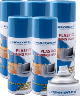 ESPERANZA PIANKA SPRAY DO CZYSZCZENIA PLASTIKÓW KOMPUTERÓW RTV I AGD 2000ML - Środki i akcesoria czyszczące do komputerów - miniaturka - grafika 1