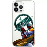 Etui i futerały do telefonów - Etui Star Wars dedykowane do Xiaomi 11T 5G / 11T PRO 5G, wzór: Boba Fett 002 Etui częściowo przeźroczyste, oryginalne i oficjalnie licencjonowane - miniaturka - grafika 1