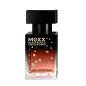 Wody i perfumy damskie - Mexx Black & Gold Limited Edition For Her woda toaletowa spray 15 ml - miniaturka - grafika 1