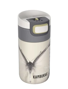 Kambukka Kubek termiczny Etna 300 ml Yellow Butterfly 11379-uniw - Kubki termiczne - miniaturka - grafika 2