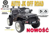 Samochody i pojazdy dla dzieci - Import SUPER-TOYS JEEP NA AKUMULATOR"JK OFF ROAD", MIĘKKIE KOŁA, MIĘKKIE SIEDZENIE/LL555 - miniaturka - grafika 1