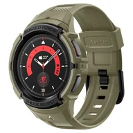 Akcesoria do smartwatchy - Pasek SPIGEN Rugged Armor Pro do Samsung Galaxy Watch 5 Pro (45mm) Khaki - miniaturka - grafika 1