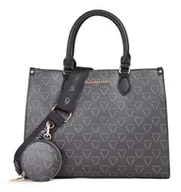 Torebki damskie - Valentino Lady Re Shopping Bag nero/wielokolorowy, Nero Multicolor - miniaturka - grafika 1