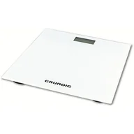 Wagi łazienkowe - Grundig Waga Łazienkowa Biała - miniaturka - grafika 1