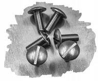 Śruby i nakrętki - M5x16 ŚRUBA ŁEB GRZYBKOWY NIERDZEWNA A2 9330 (10) - miniaturka - grafika 1