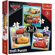Puzzle - Trefl Puzzle 3w1 Przygotowanai do wyścigu 34848 - miniaturka - grafika 1