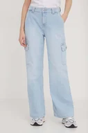 Spodnie damskie - Roxy jeansy damskie high waist - miniaturka - grafika 1
