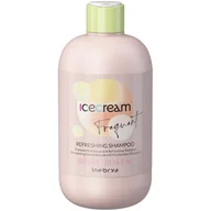 Szampony do włosów - Inebrya Ice Cream Frequent Refreshing, odświeżający szampon do włosów, miętowy, 300ml - miniaturka - grafika 1