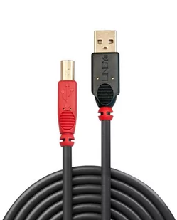 Lindy Kabel USB USB 2.0 Kabel Typ A/B 15m Typ A/B M/M High/Full/LowSpeed 42762 - Kable USB - miniaturka - grafika 2