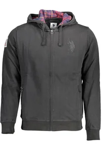 BLUZA US POLO Z ZAMKIEM CZARNA MĘSKA - Portfele - miniaturka - grafika 1