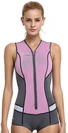 Stroje kąpielowe - Cressi Cressi Women's Idra Swimsuit Strój kąpielowy Lady z neoprenu o grubości 2mm ,Różowy ,XL ,DG005305 DG005305 - miniaturka - grafika 1